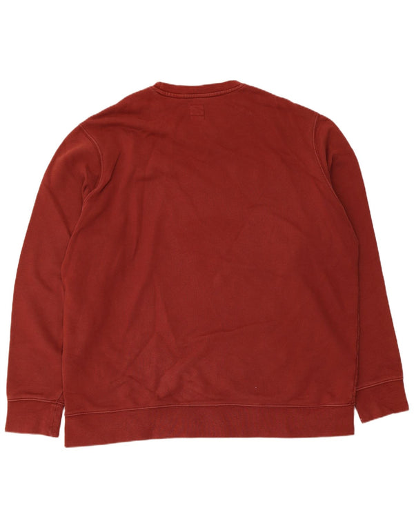 Мужской джемпер Levi's Standard, темно-бордовый, хлопок, размер XL