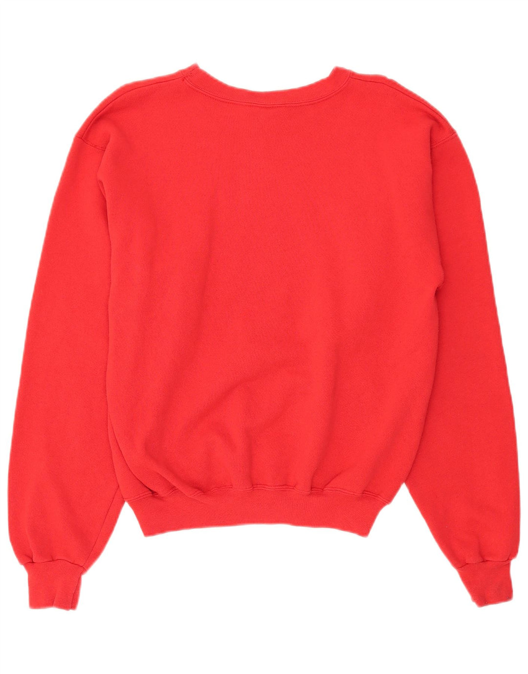 CHAMPION Womens Graphic Oversized Sweatshirt Jumper UK 10 Small Red