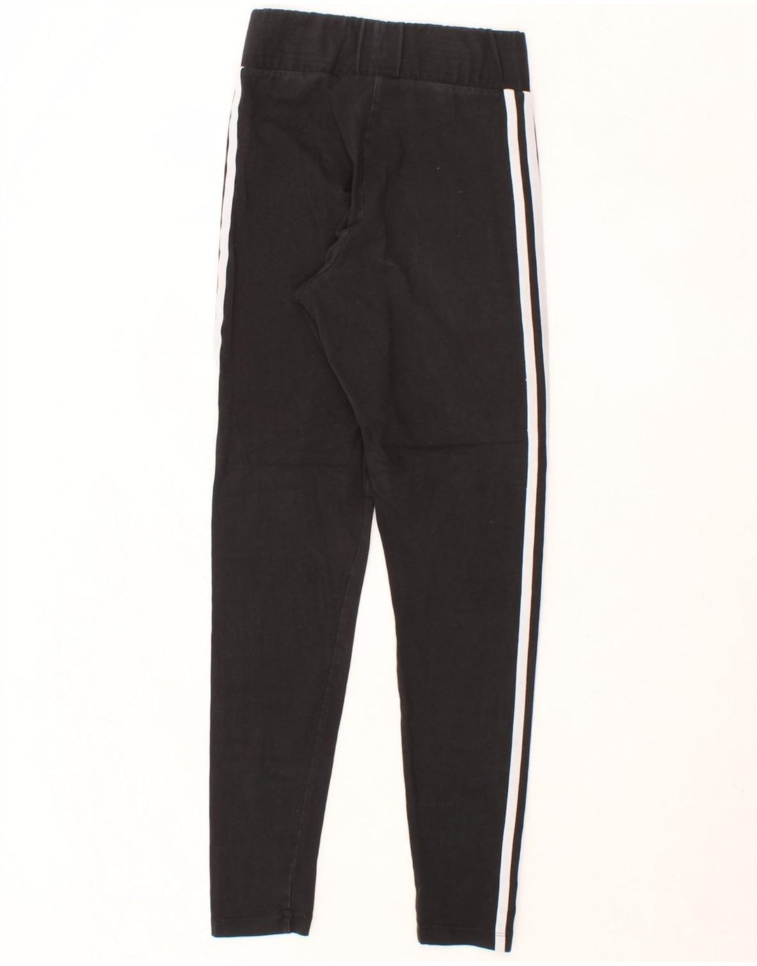 ADIDAS Womens Leggings UK 8 Small  Black Cotton Vintage Adidas and Second-Hand Adidas from Messina Hembry 