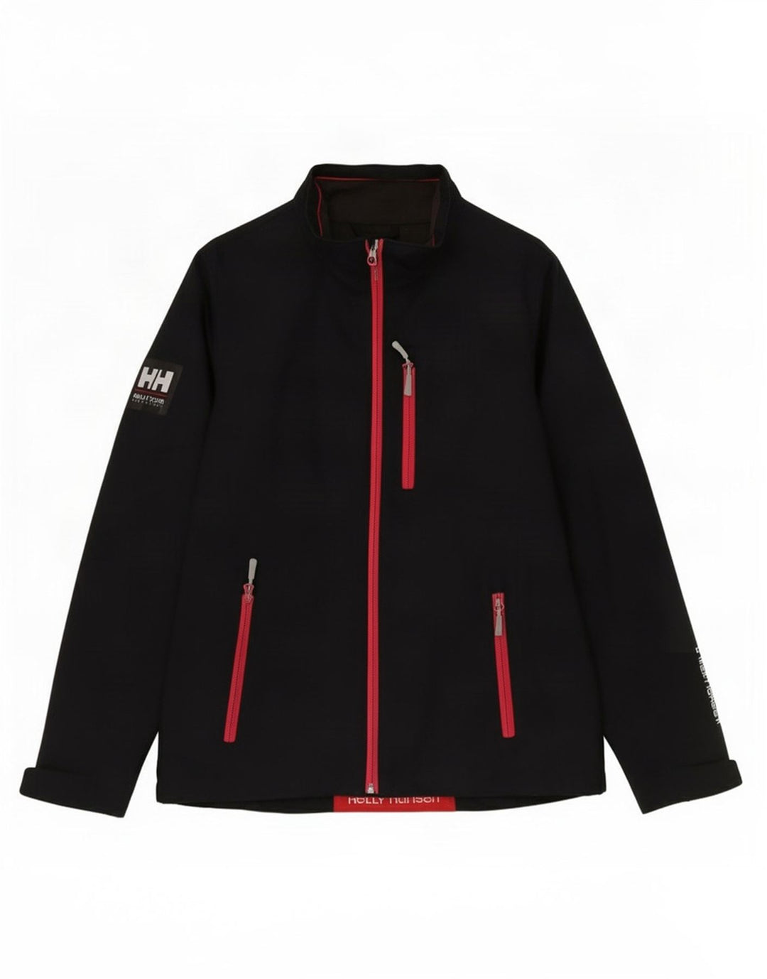 Женская ветровка с графическим рисунком Helly Hansen UK 14, средний черный полиэстер