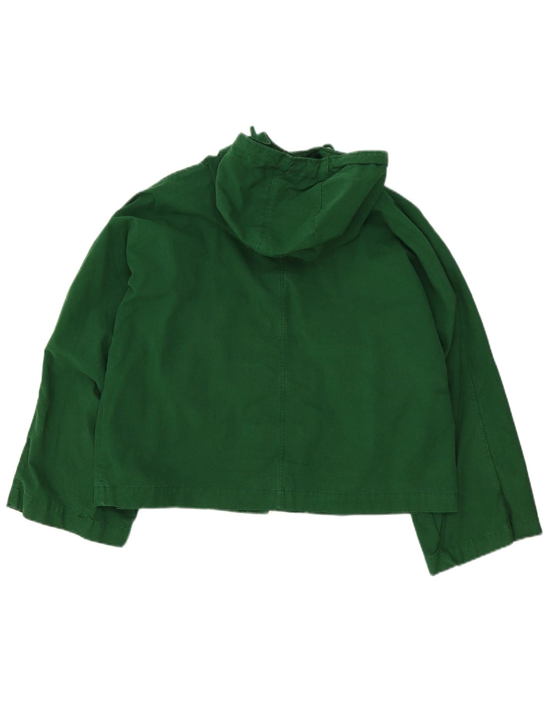 Женский бомбер Zara Oversized с капюшоном UK 10, маленький зеленый