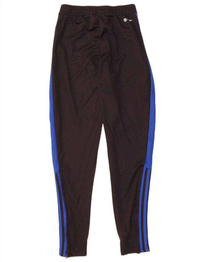 Мужские спортивные брюки Adidas Aeroready, маленькие черные полиэстер с цветными блоками