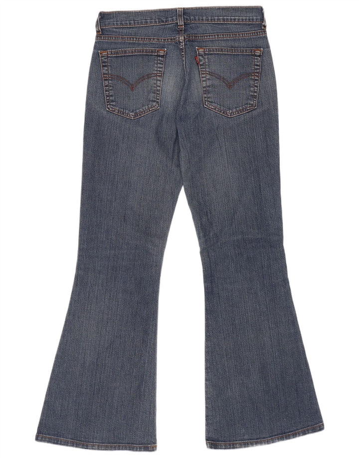 Женские расклешенные джинсы Levi's W30 L30, синий хлопок