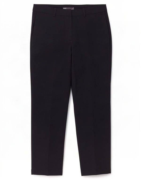 Женские укороченные брюки Marks & Spencer UK 10 Small W30 L25 Темно-синие