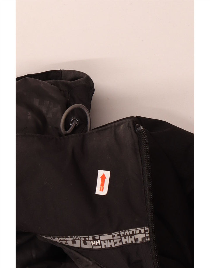 Мужская утепленная куртка Helly Hansen UK 38, средний черный нейлон