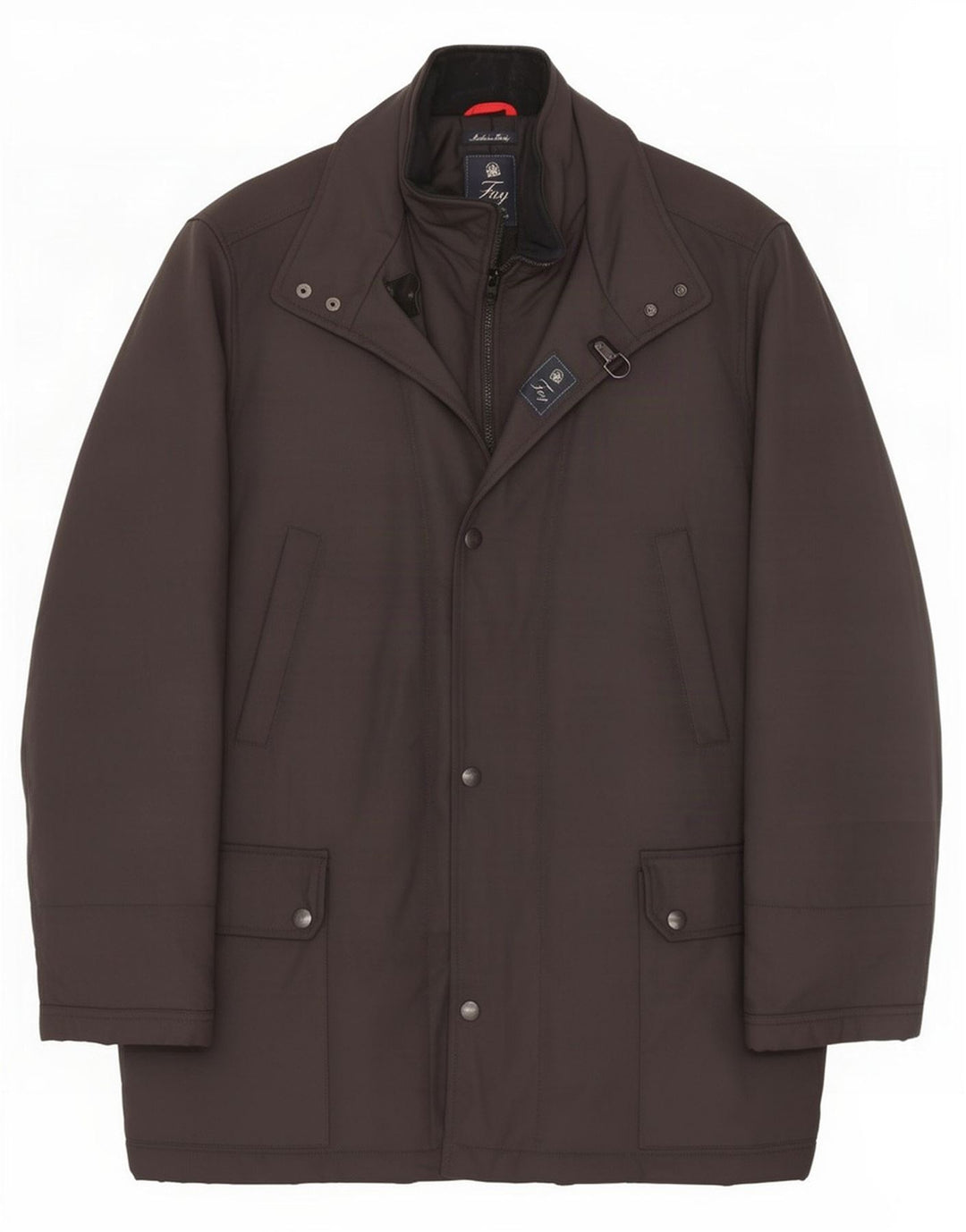 Мужское пальто Fay UK 46 3XL Черный Полиамид