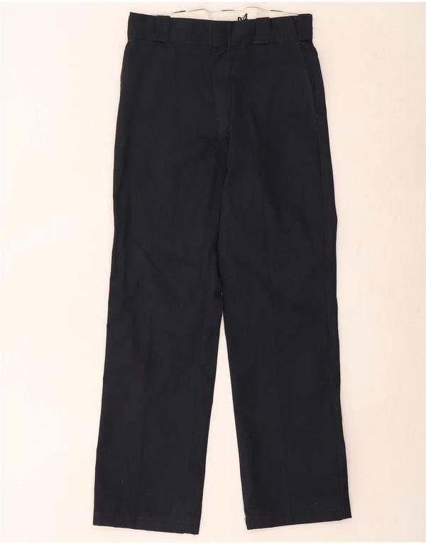Мужские прямые брюки-чинос Dickies W31 L32 темно-синие из полиэстера