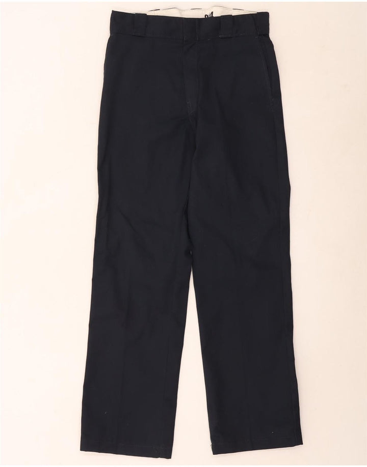 Мужские прямые брюки-чинос Dickies W31 L32 темно-синие из полиэстера