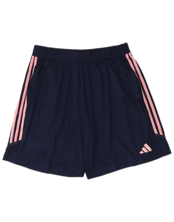 Женские спортивные шорты Adidas Aeroready UK 18 XL, темно-синий полиэстер