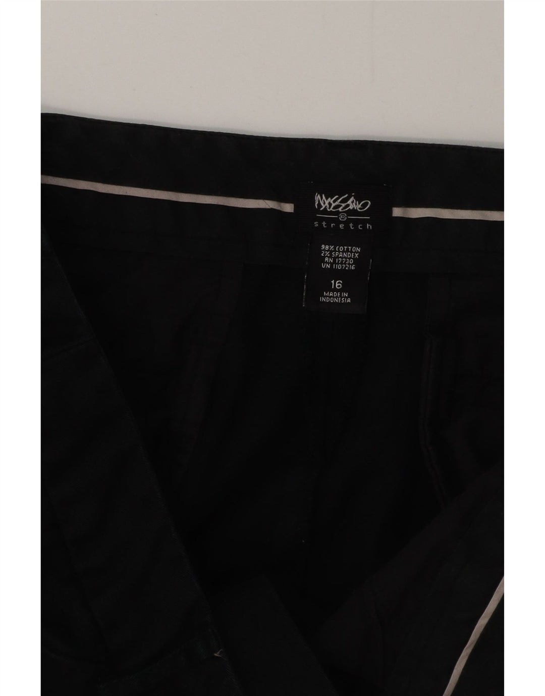 Женские повседневные брюки MOSSIMO Bootcut, размер США 16, 2XL, W38 L32, черный хлопок