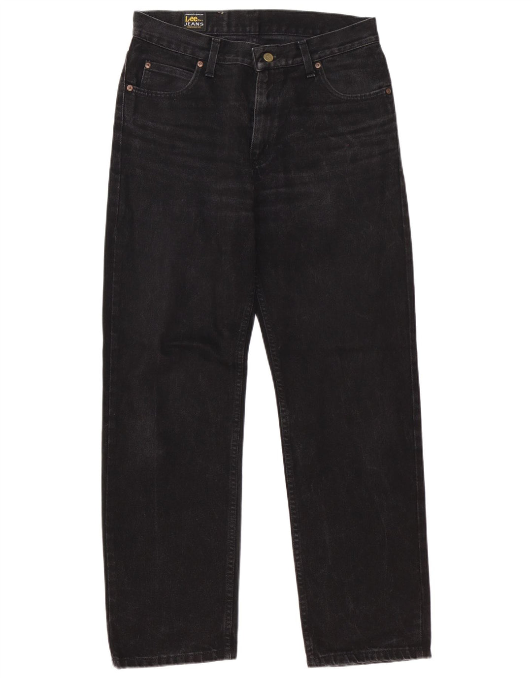 Мужские прямые джинсы Lee Brooklyn W32 L32, черный хлопок