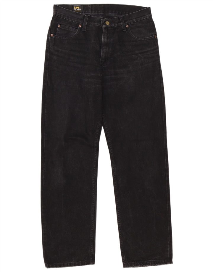 Мужские прямые джинсы Lee Brooklyn W32 L32, черный хлопок