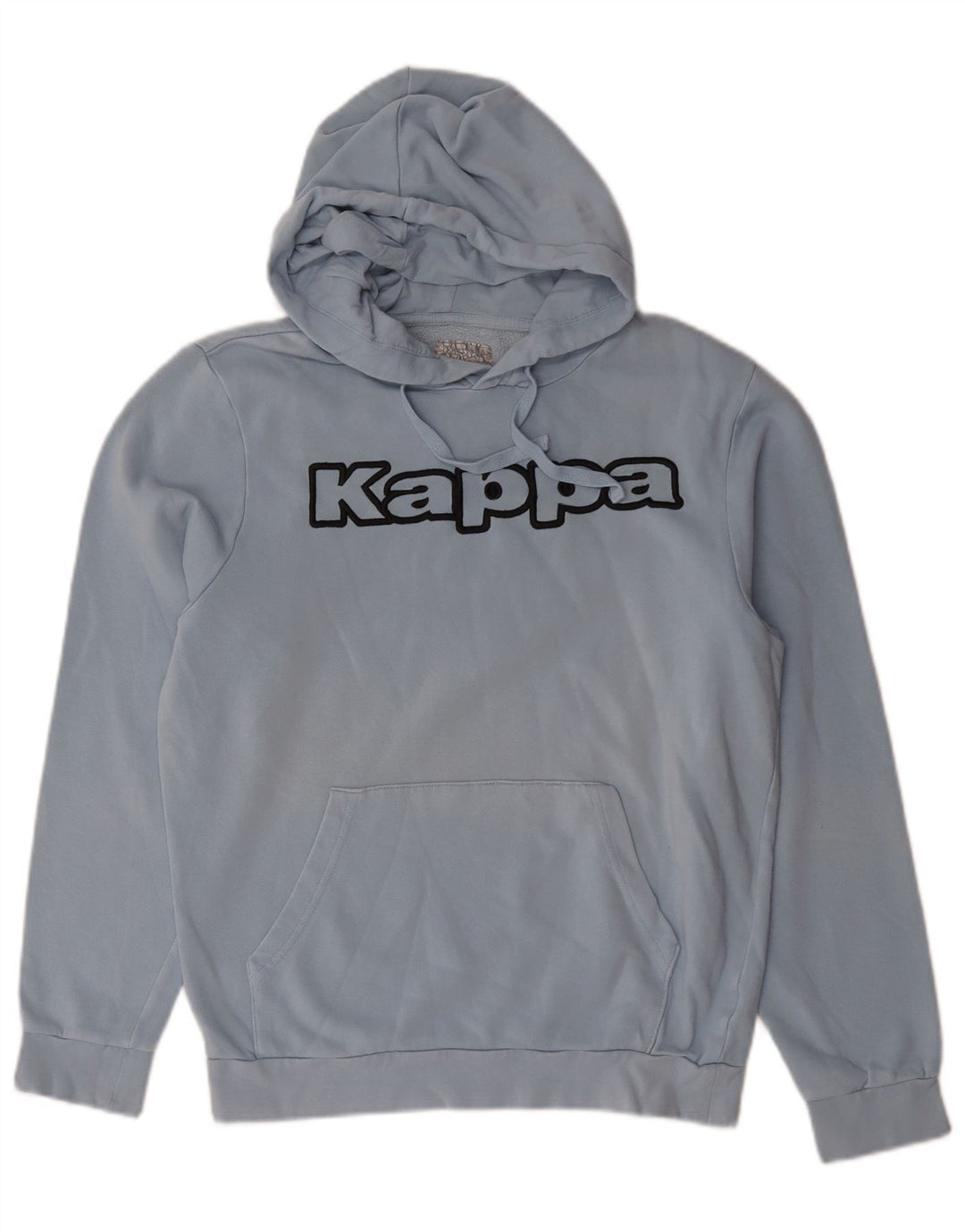Мужской джемпер с капюшоном Kappa, синий, хлопковый