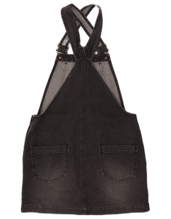 Женская джинсовая юбка-комбинезон Jack Wills UK 12 Medium W32 Серый хлопок