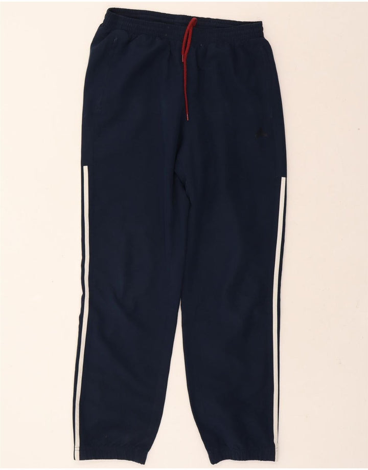 ADIDAS Mens Tracksuit Trousers Joggers Large  Navy Blue Polyester Vintage Adidas and Second-Hand Adidas from Messina Hembry 