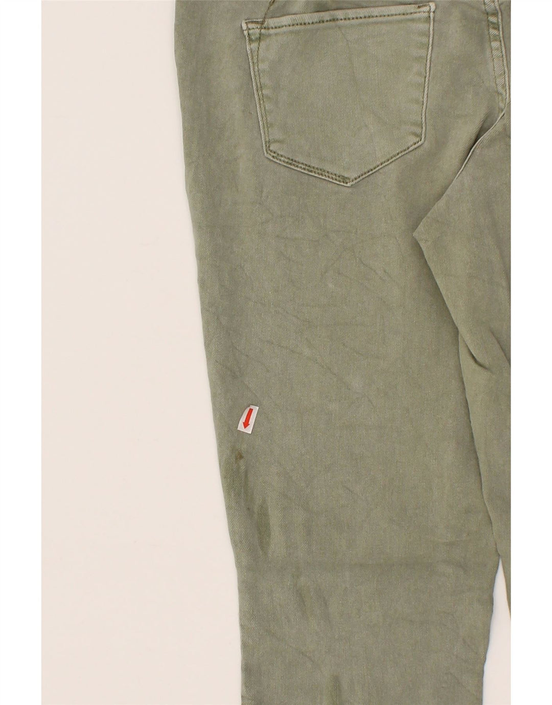MOSSIMO Womens Mid Rise Jegging Jeans US 8 Medium W30 L26 Green Cotton Vintage Mossimo and Second-Hand Mossimo from Messina Hembry 