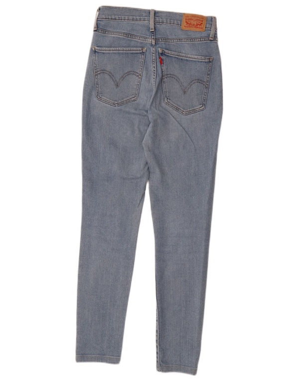 Женские джинсы суперскинни Levi's Mile High W27 L28, синий хлопок