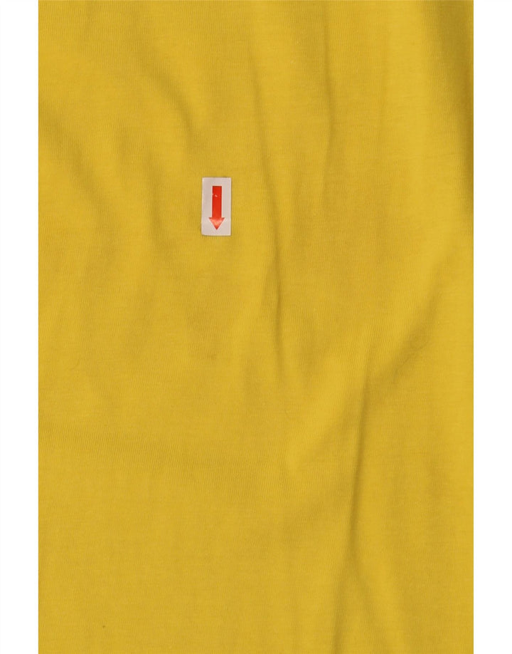 NIKE Mens Regular Fit Graphic T-Shirt Top Large Yellow Cotton Vintage Nike and Second-Hand Nike from Messina Hembry 