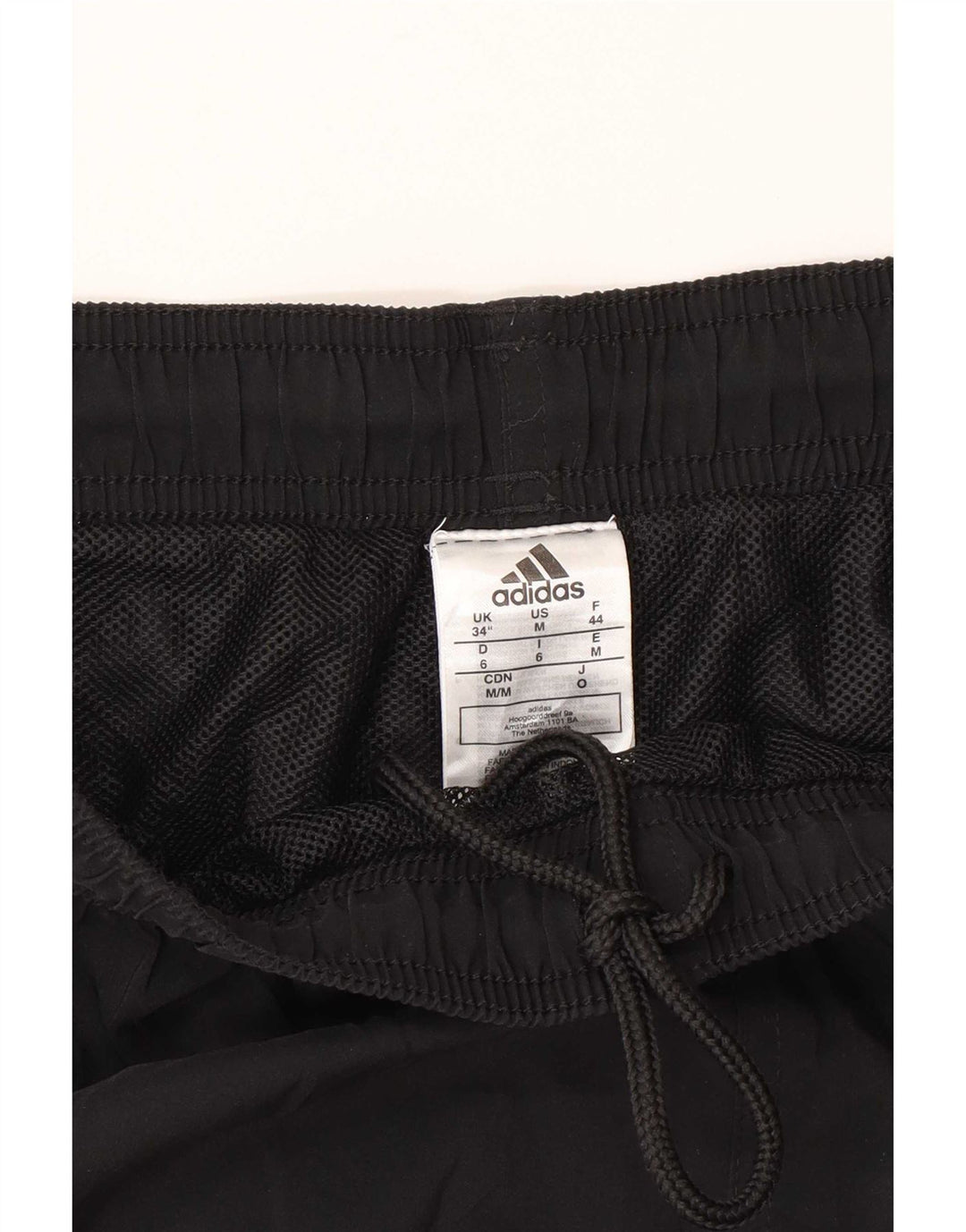 Мужские спортивные шорты Adidas Regular, большой черный полиэстер