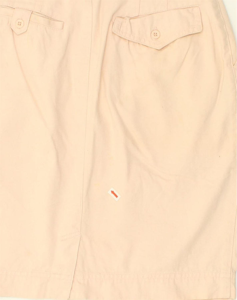 ESPRIT Womens Pencil Skirt UK 9/10 Small Pink Cotton | Vintage Esprit | Thrift | Second-Hand Esprit | Used Clothing | Messina Hembry 