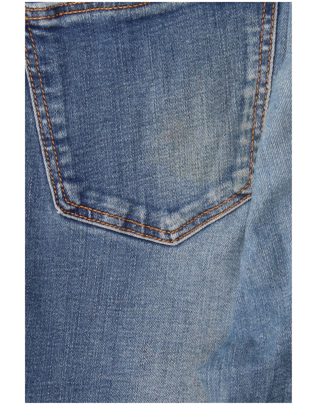 Женские потертые узкие джинсы ZARA EU 38, маленькие W28 L28, синие