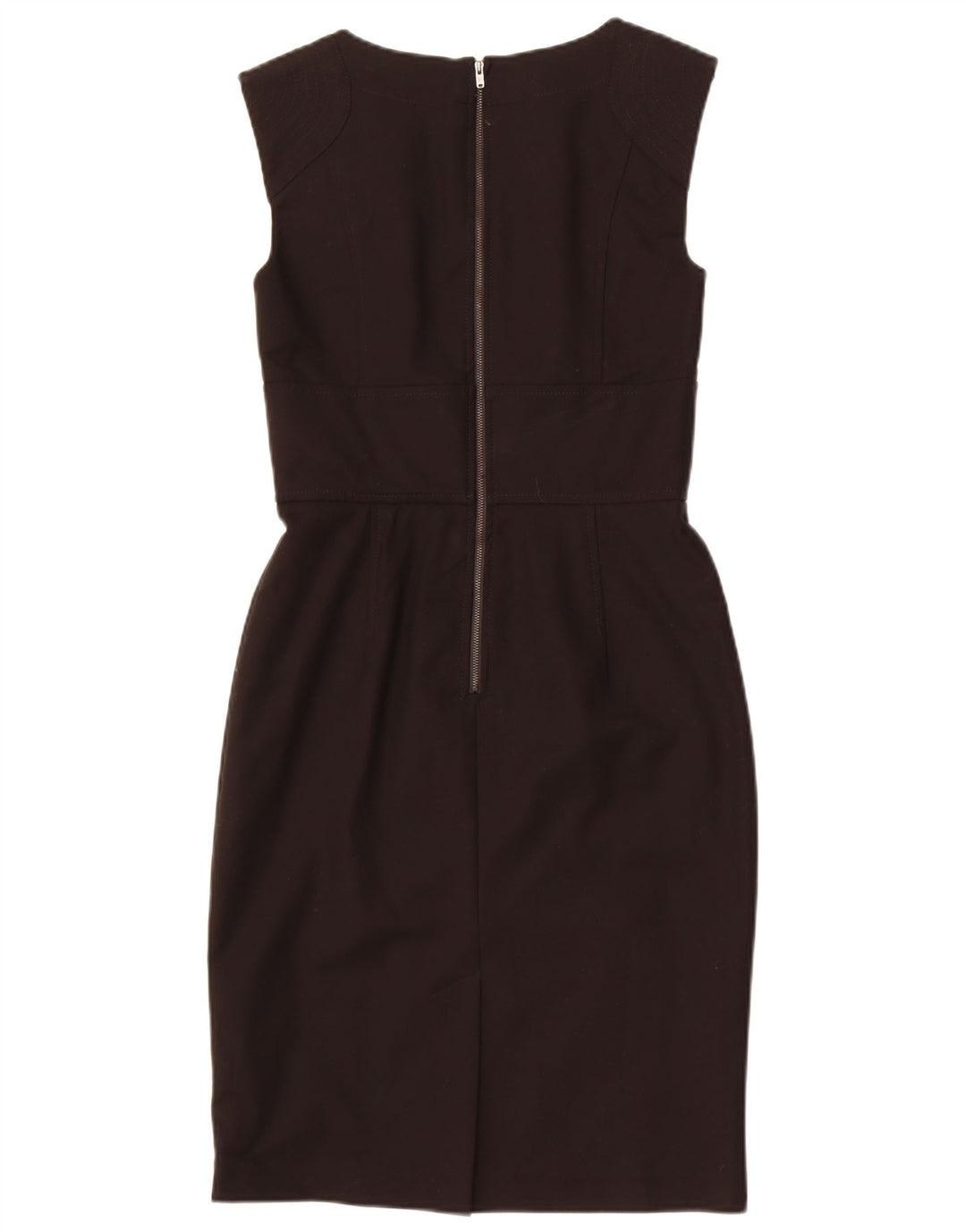 Женское платье-футляр без рукавов French Connection, Великобритания 12, средний черный хлопок, хлопок