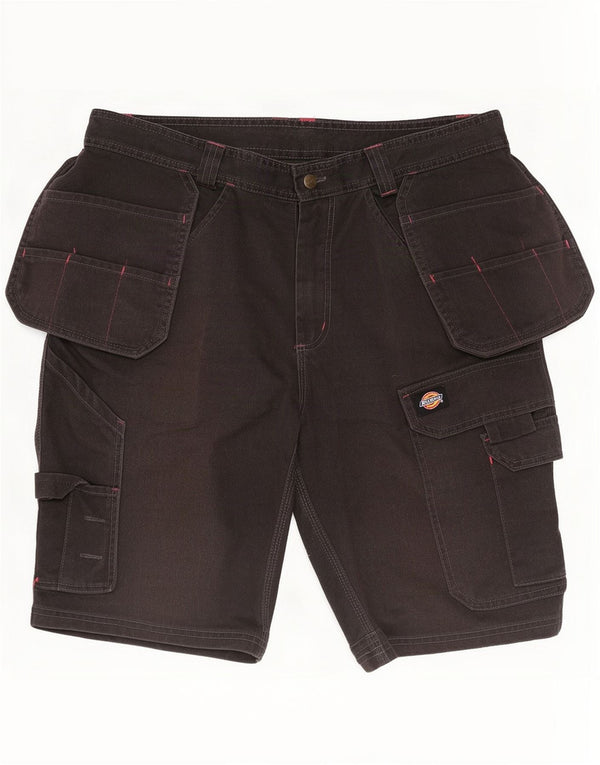 Мужские шорты-карго Dickies W34, большие черные из полиэстера
