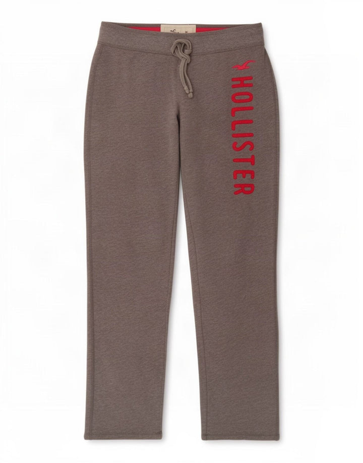 Женские спортивные брюки с рисунком Hollister UK 14, средний серый