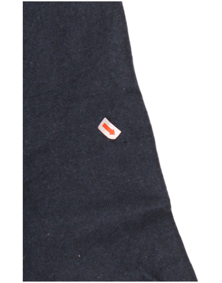 TIMBERLAND Мужской джемпер с v-образным вырезом, средний темно-синий шерстяной свитер