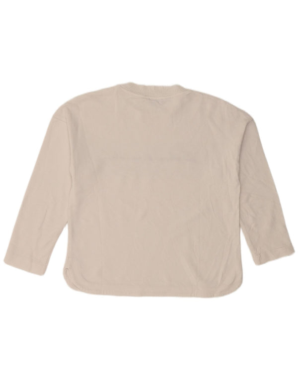 Женский топ с рисунком Massimo Dutti, рукав 3/4, UK 10, маленький белый с животным принтом