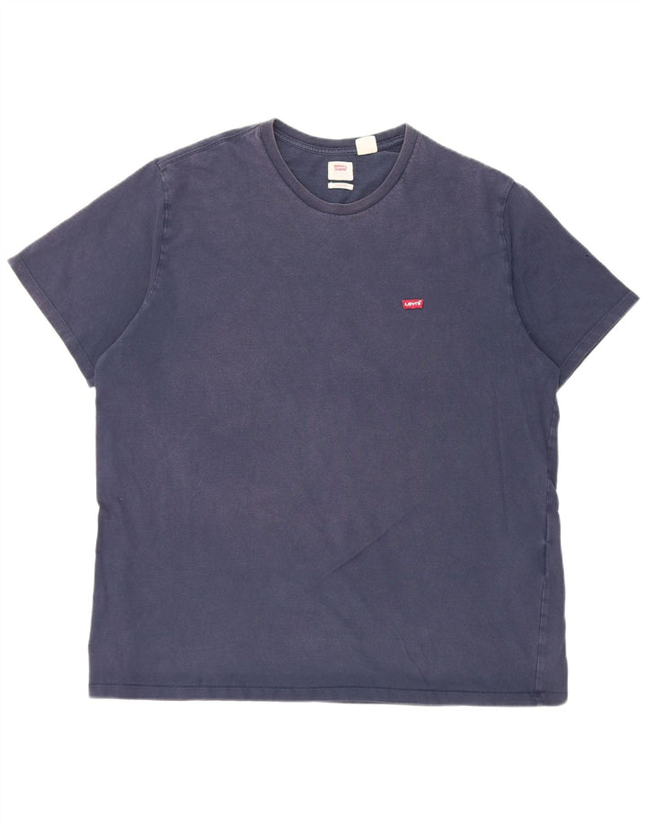 Мужская футболка Levi's Top XL Темно-синяя, хлопок