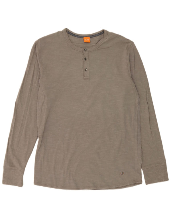 Мужской топ с длинным рукавом Hugo Boss XL, серый