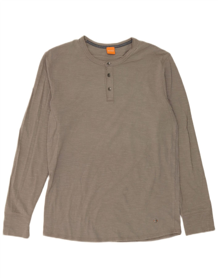 Мужской топ с длинным рукавом Hugo Boss XL, серый