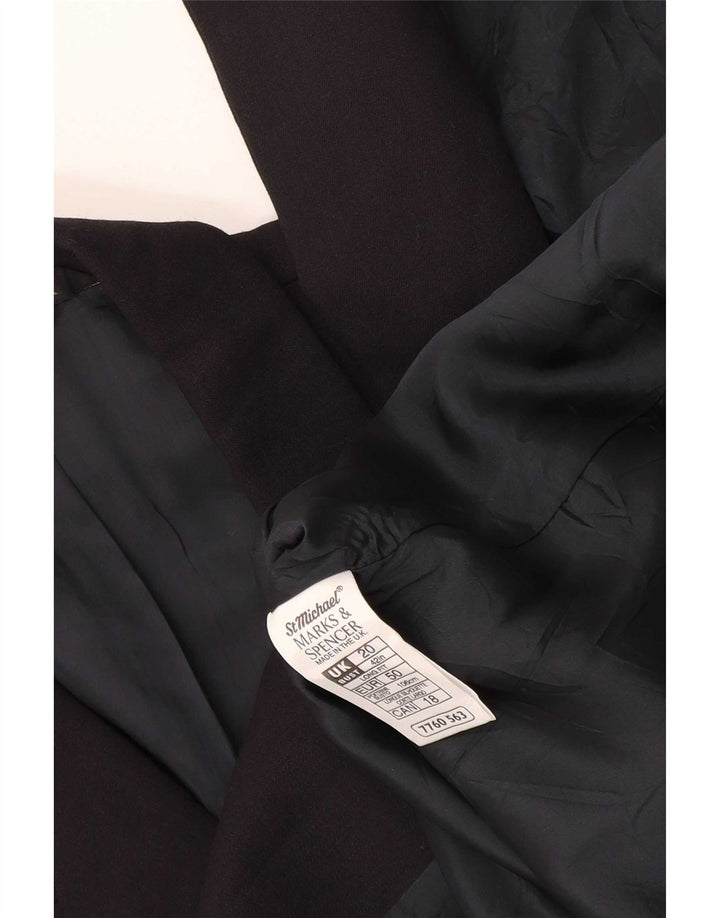 Женский пиджак Marks & Spencer St. Michael UK 20 2XL темно-синий
