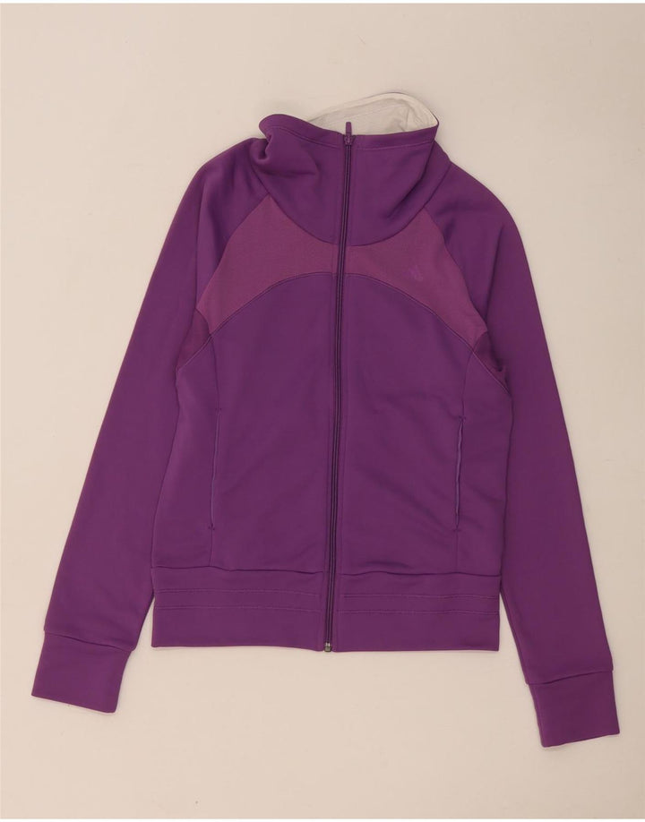Adidas Женский спортивный костюм Climacool Top Jacket UK 12 Средний Фиолетовый