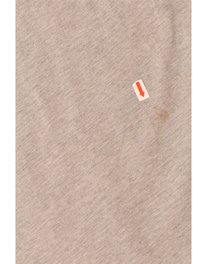 Майка с графическим рисунком ASICS для девочек 15–16 лет, XL, серый в крапинку