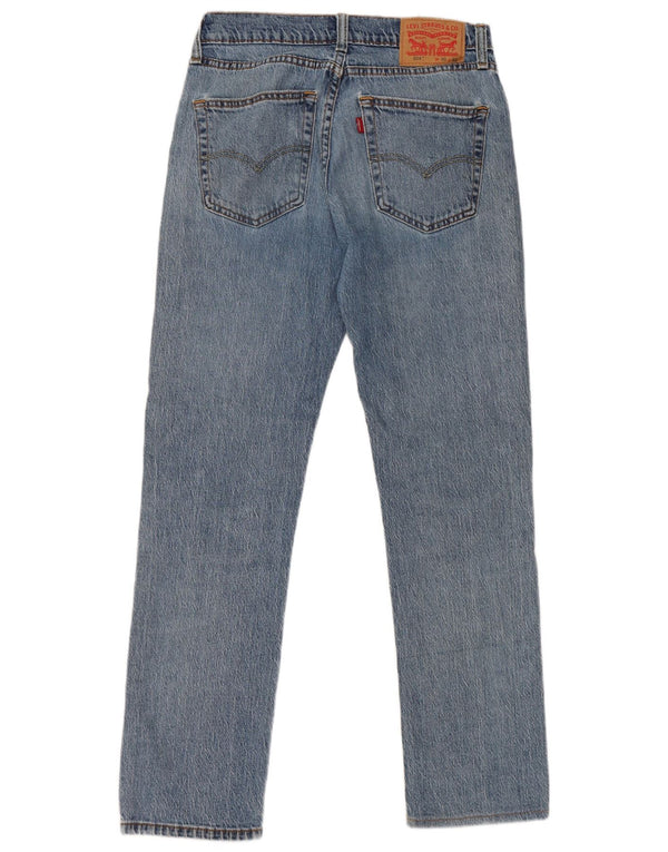 Мужские прямые джинсы Levi's 514 W30 L32 синие, хлопок