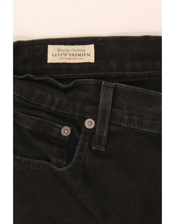 Мужские зауженные джинсы Levi's 512 W32 L32 черные