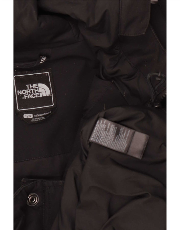 Мужская парка с капюшоном The North Face UK 40, большая, черная, полиэстер