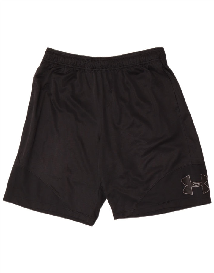 Мужские спортивные шорты с рисунком Under Armour 2XL, черный полиэстер