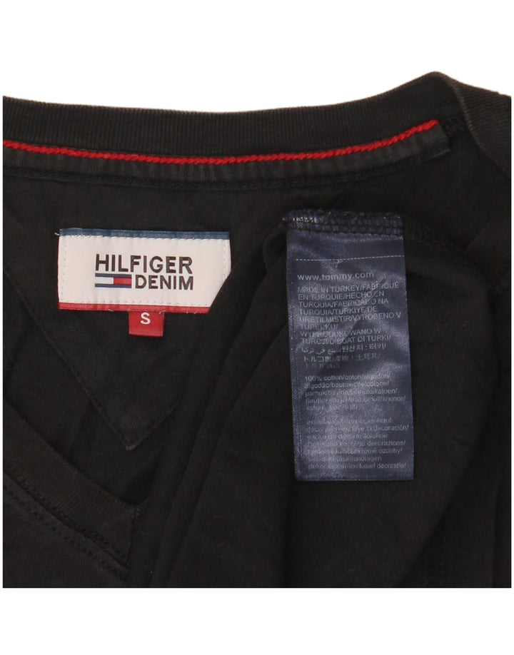 Мужская футболка Tommy Hilfiger, маленький черный хлопок