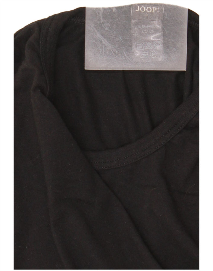 Мужская футболка JOOP, большой черный хлопок
