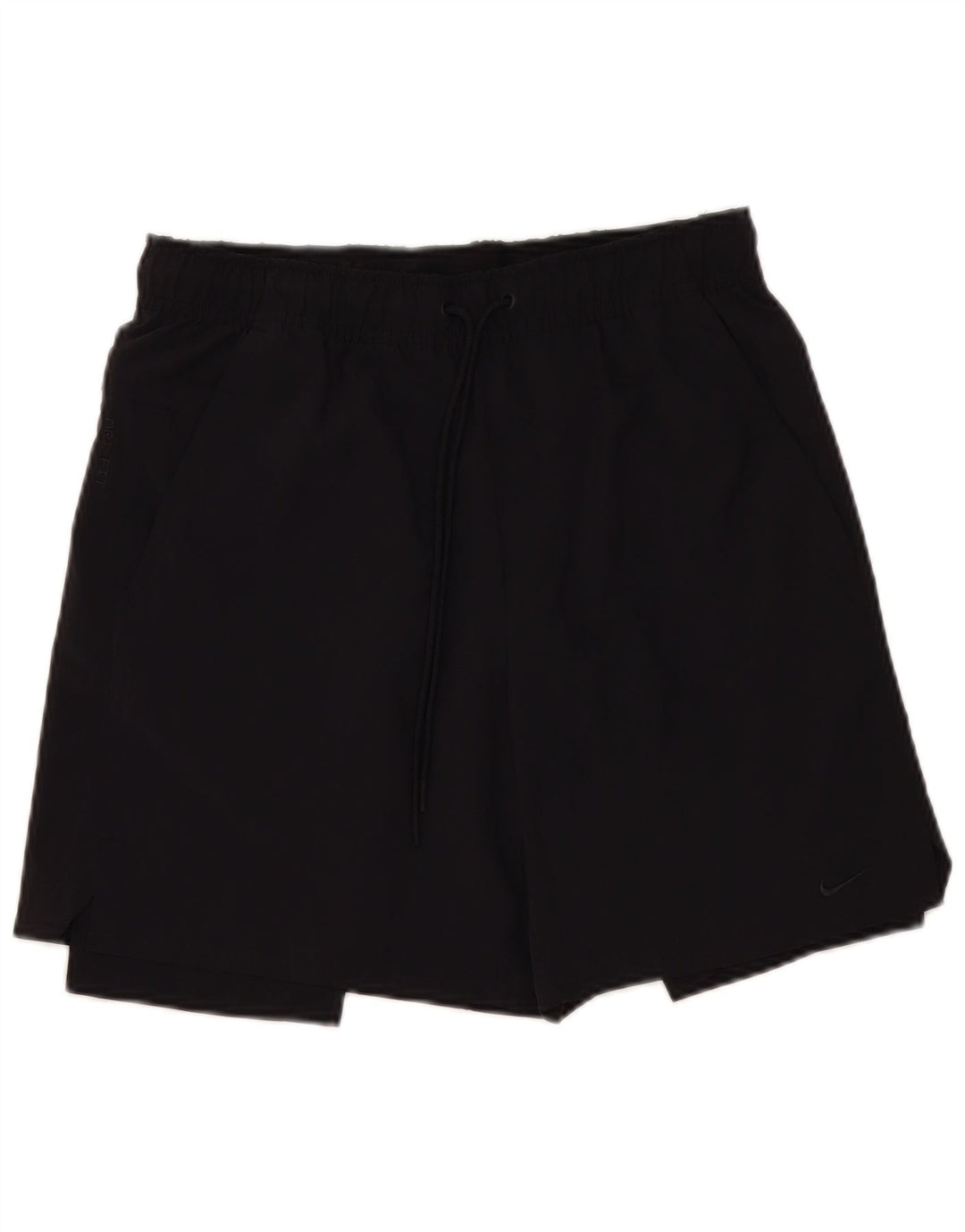 Мужские спортивные шорты Nike Dri Fit, средний черный полиэстер