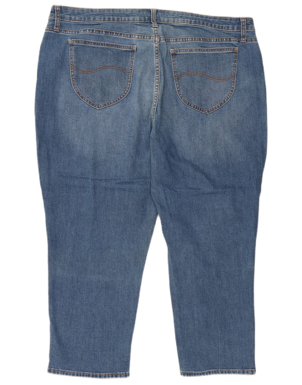 Женские капри LEE Riders со средней посадкой США 20 3XL W40 L23 Синий хлопок