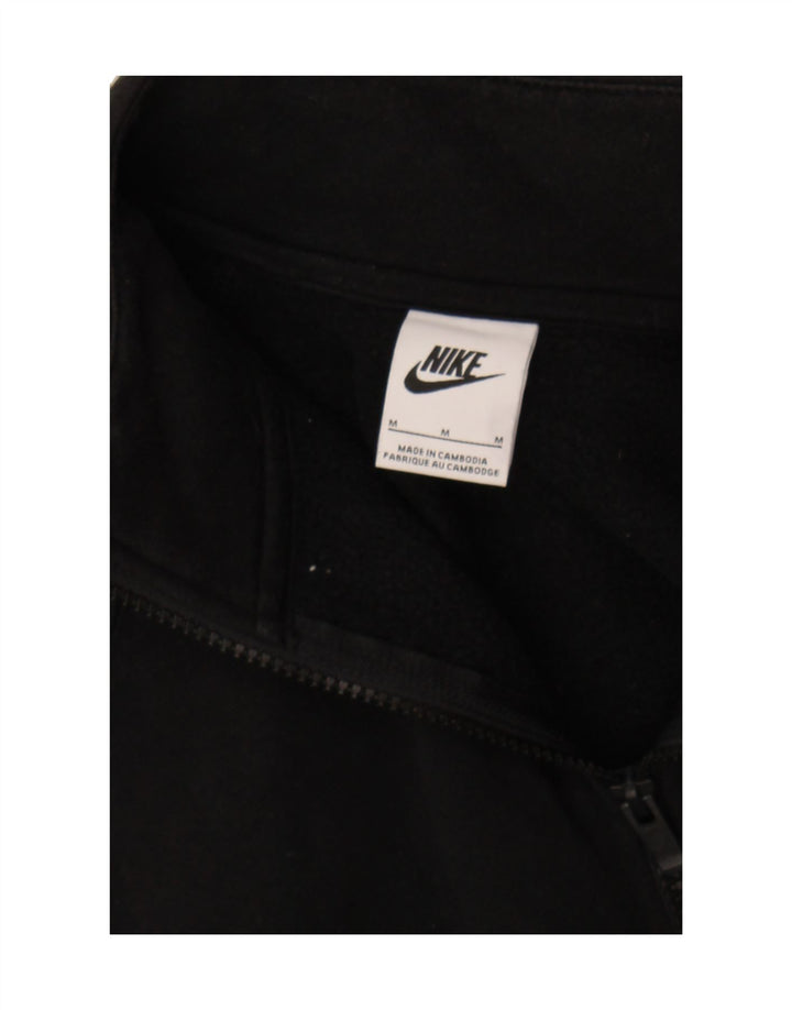 NIKE Mens Tracksuit Top Jacket Medium Black Cotton Vintage Nike and Second-Hand Nike from Messina Hembry 
