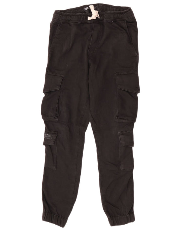 Брюки-карго мужские джоггеры Zara Medium W31 L28 черные