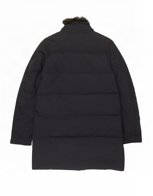 Мужское стеганое пальто Woolrich UK 38, средний темно-синий, полиэстер