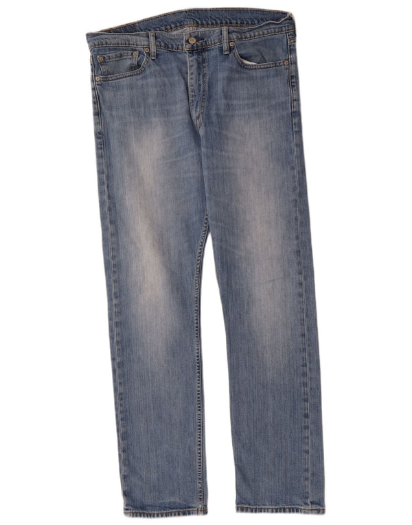 Мужские прямые джинсы LEVI'S 513 W36 L31 синие