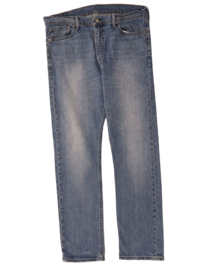 Мужские прямые джинсы LEVI'S 513 W36 L31 синие