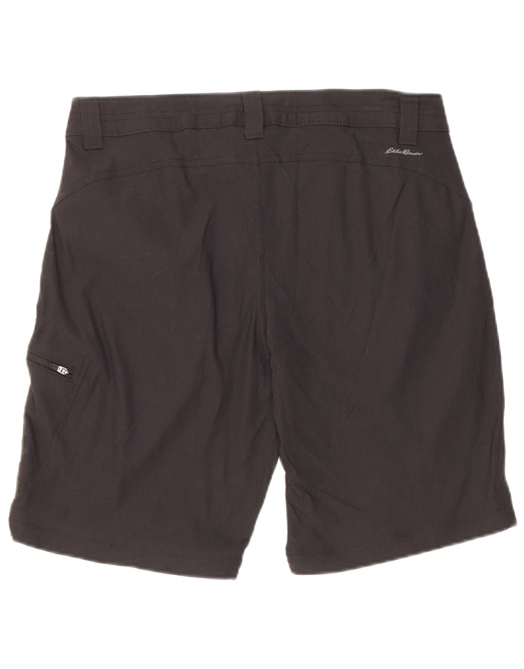 Женские походные шорты Eddie Bauer US 8 Medium W30, черный нейлон